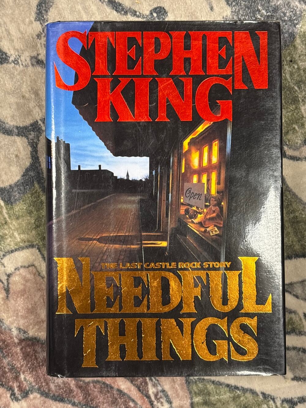 Stephen King Needful things Hardcover 1st print castle rock dust jacket 1991
